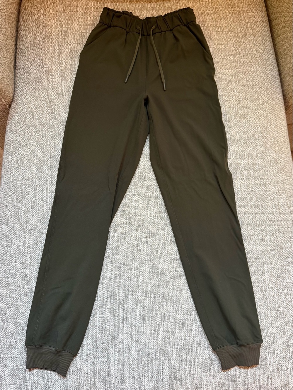 lululemon athletica Olive Green Drawstring Joggers